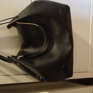 Sondra Roberts Squared Vegan Leather Tote Handbag Travel Tote